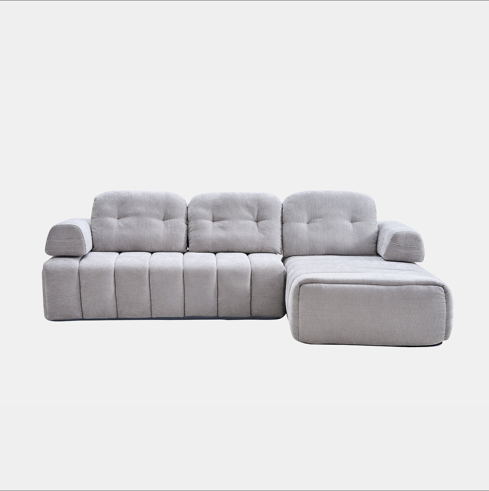 104.33" L-Shape Boneless Couch