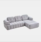 104.33" L-Shape Boneless Couch