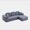 104" Modular Sectional Sofa with Chaise-Grey