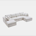 137.8" Large Sectional Couches for Living Room